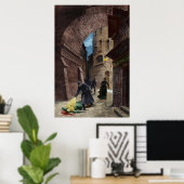 Ontdekking van een slachtoffer van Jack the Ripper Poster (Thuiskantoor)