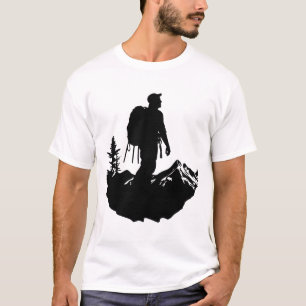 Ontdekkingsavontuur Wandelen Trektochten Reizen Ou T-shirt