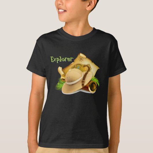 Ontdekkingsreiziger T-shirt (Voorkant)