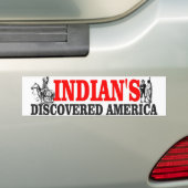 ONTDEKT BUMPERSTICKER (Op auto)