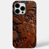 Ontdopt leder Case-Mate iPhone case (Achterkant)