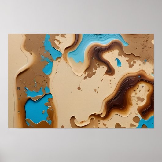 Ontduiking in de Duinen Poster (Voorkant)