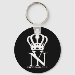 ontegensprekelijke llc-logo sleutelhanger