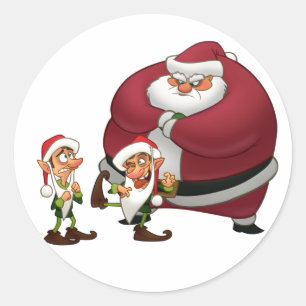 Ontevreden Elfen Stickers