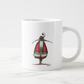 Ontevreden Kerstman Extra Grote Beker (Rechts)