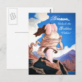 "Ontgrendel de godin binnen de briefkaarten" Briefkaart (Voorkant / Achterkant)