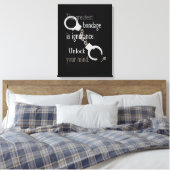 Ontgrendel je achterhaalde canvas afdruk (Insitu (Slaapkamer))