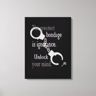 Ontgrendel je achterhaalde canvas afdruk