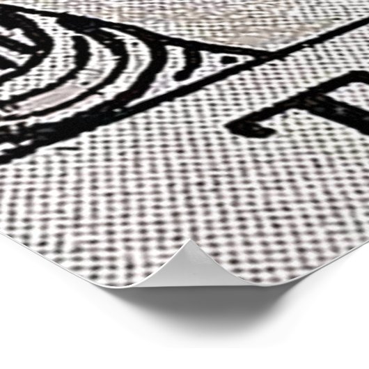 Ontgrendel je lot: Tarot Kaart Poster (Hoek)