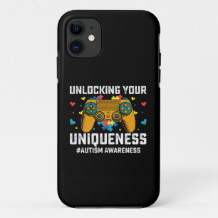 Ontgrendel je uniciteit Autisme Gamen Gamer iPhone 11 Hoesje