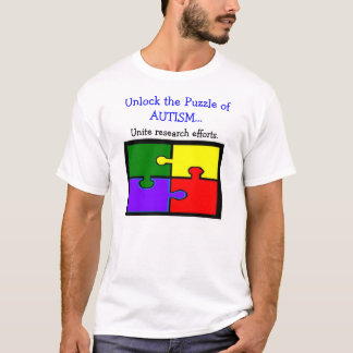 Ontgrendelen van de puzzel t-shirt