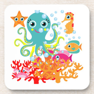 Onthaal aan de Oceaan Bier Onderzetter