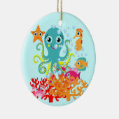 Onthaal aan de Oceaan Keramisch Ornament (Rechts)