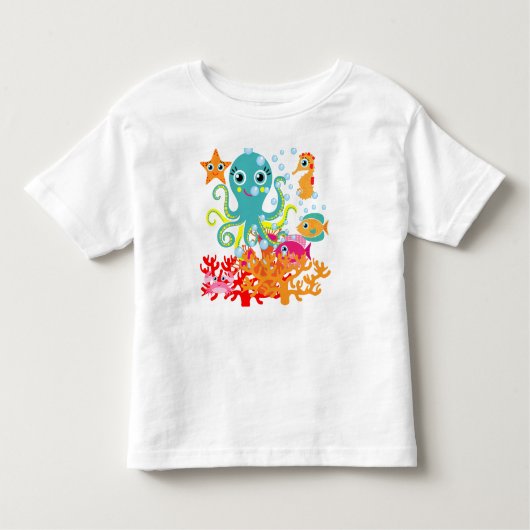 Onthaal aan de Oceaan Kinder Shirts (Voorkant)