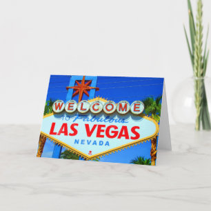 Onthaal aan het Teken van Las Vegas Kaart