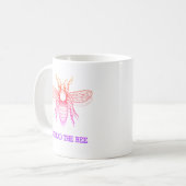 Onthoofd de bij koffiemok (Voorkant links)