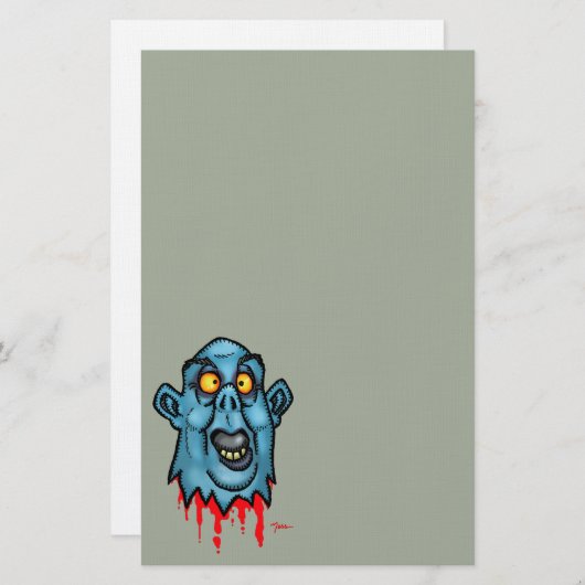 Onthoofde Man 00 Briefpapier (Voorkant / Achterkant)