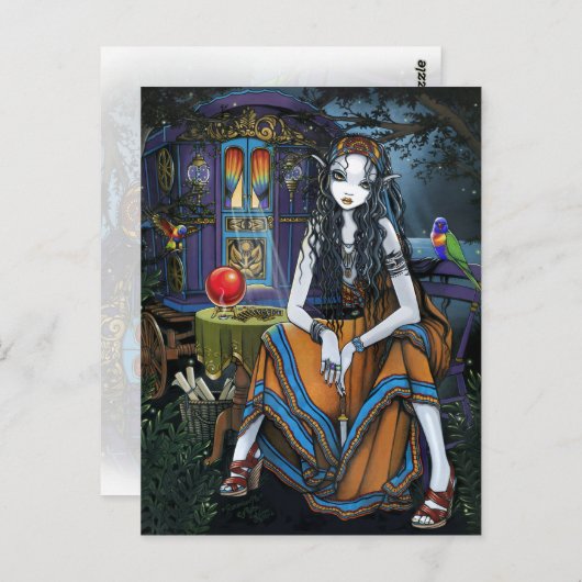 Onthoud dat het Bohemen-Briefkaart van de gipsplaa Briefkaart (Voorkant / Achterkant)