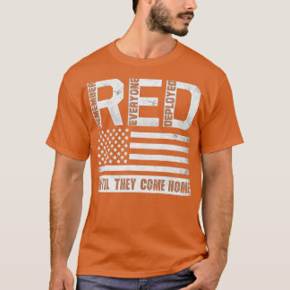 Onthoud dat iedereen die op vrijdag 1 (1) RED heef T-shirt