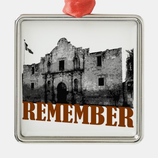Onthoud de Alamo Ornament (Voorkant)