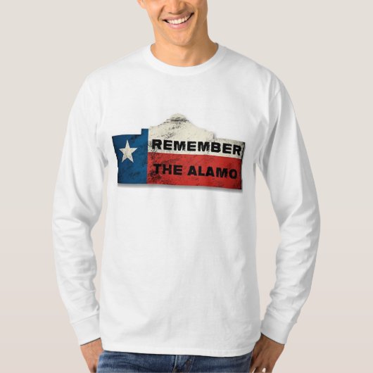 Onthoud de Alamo T-shirt (Voorkant)