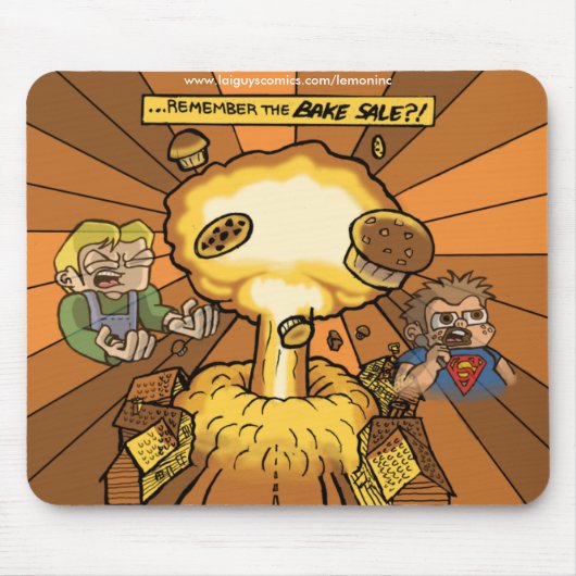 Onthoud de Bakesale Mousepad Muismat (Voorkant)