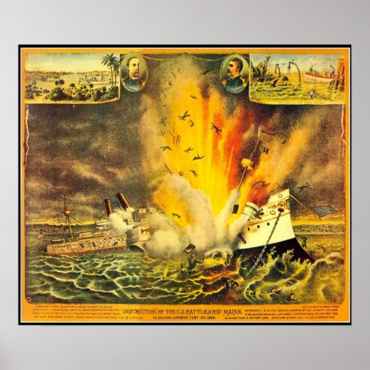 Onthoud de Maine - Poster (Voorkant)