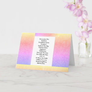 Onthoud de regenboog kaart