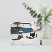 Onthoud de winter briefkaart (Staand voorkant)