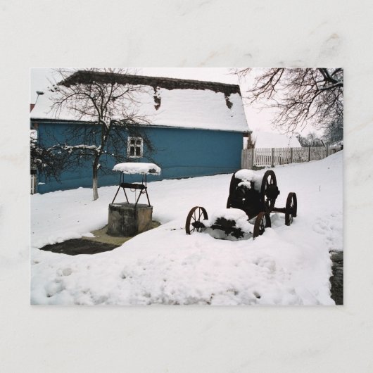 Onthoud de winter briefkaart (Voorkant)