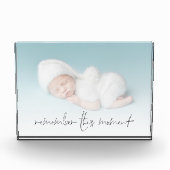 Onthoud deze foto van Newborn Baby (Voorkant)