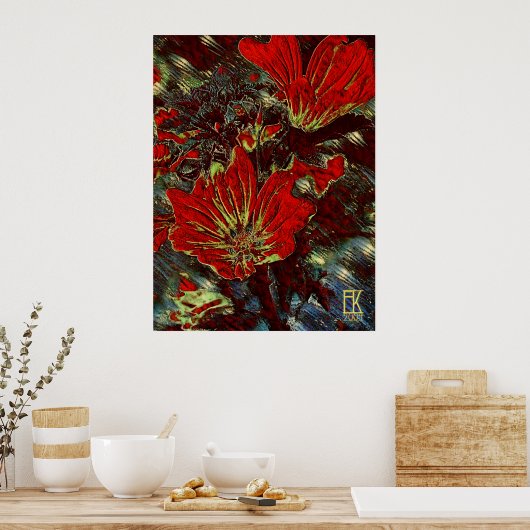 onthoud je gewoon poster (Keuken)