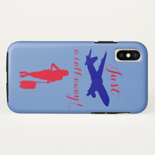 Onthoud me Case-Mate iPhone case (Achterkant (horizontaal))