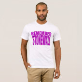 Onthoud Stonewall T-shirt (Voorkant volledig)