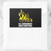 Onthoud Waco Rechthoekige Sticker (Tas)