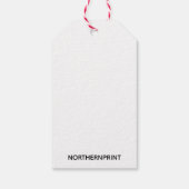 Onthouden van geliefden Bewaar een Seat Label Cadeaulabel (Achterkant)