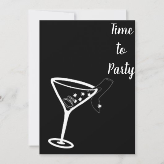 **ONTHOUWINGSFEESTJE** UITNODIGING (Voorkant)