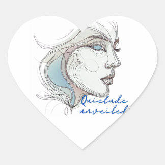 onthuld hart sticker