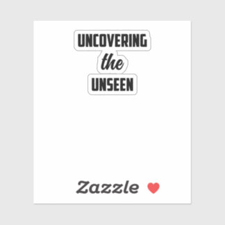 Onthulling van het ongeziene: Mystery Solver Detec Sticker