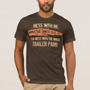 Ontij, Mess met mij, jij rommelt... - Gepersonalis T-shirt