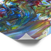 "Ontitelde #9" Druk door Koopa de schildpad Poster (Hoek)