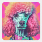 Ontketen de Poodle Party Stickers (Voorkant)