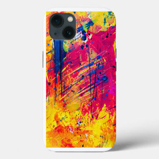 Ontketen een wereld van kleur met deze verbluffend iPhone 13 hoesje