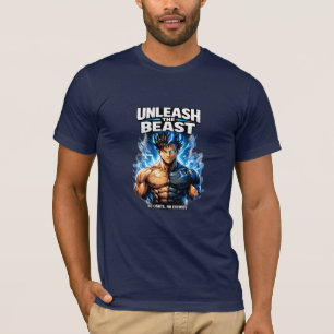 Ontketen Het Beest - Anime Gym Power-Up T-Shirt