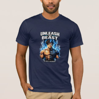 Ontketen Het Beest - Anime Gym Power-Up T-Shirt