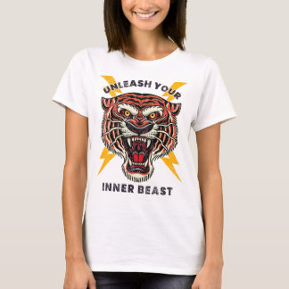 Ontketen je innerlijke beest Tijger T-shirt