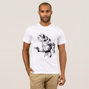 Ontketen je innerlijke held - Retro strip Ray Gun T-shirt