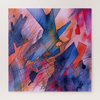 "Ontketend potentieel" Hedendaagse Abstracte kunst Legpuzzel