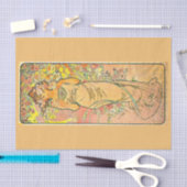 Ontkoppel papier 10 x 15 inch - Alphonse Mucha 10 (Craft)