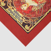 Ontkoppel papier 10 x 15 inch - Alphonse Mucha 31 (Detail)